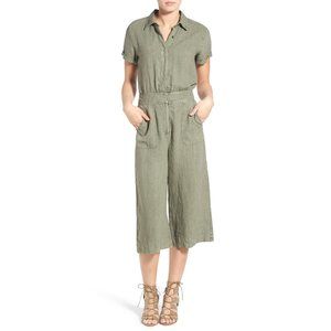 Seven for All Mankind Linen Blend Jumpsuit